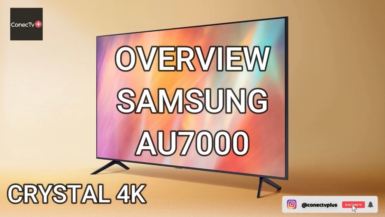 SAMSUNG Pantalla Samsung 60' Crystal UHD 4K UN60AU7000FXZX (2021