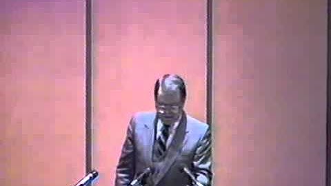 1986 Hayward Lecture series - Day 3