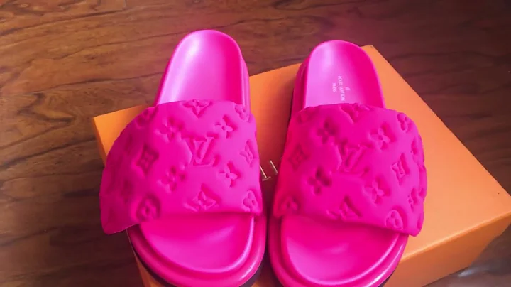 Louis Vuitton Comfort Mule Slipper Pink