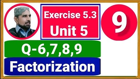 exercise 5.3 class 9 math unit 5 | sir abbas#abbasmaths