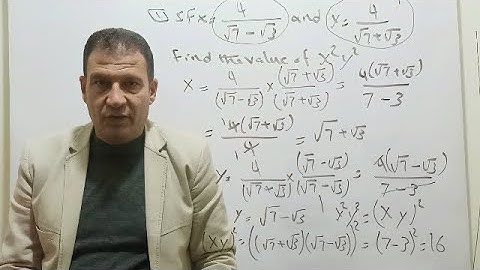 PREP2  T1# THE TWO CONJUGATE NUMBERS