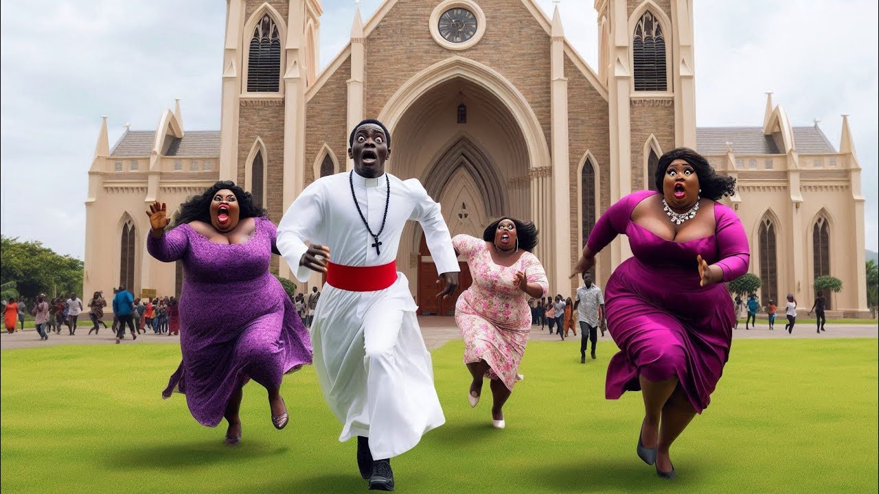 PADRI NI WANGU!!   Tazama Vile Walivymfanyia Padri Hao Wamama Lakini Baadaye...😍🔥