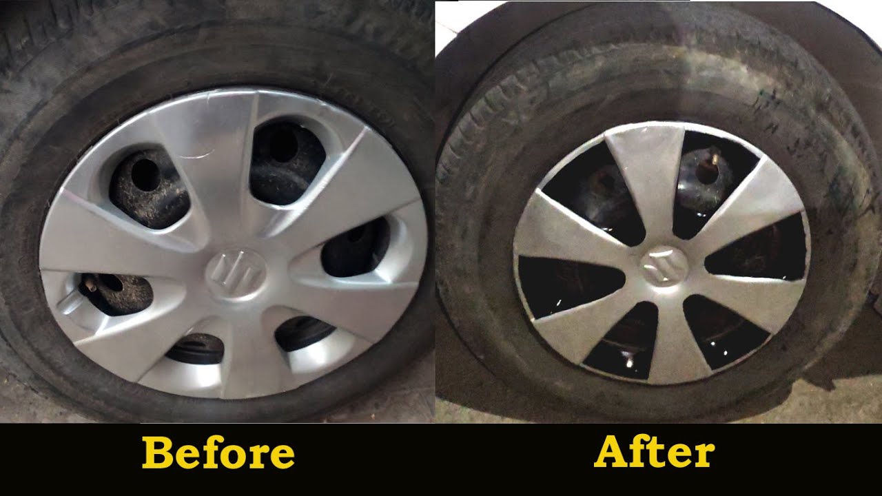 Wheel Cover Modification Custom Wheel Cover DIY Wheel Cover look like alloy wheels YouTube
