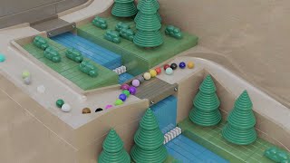 Valley  - 3D Marble Race screenshot 3