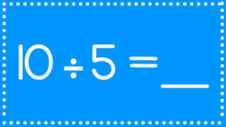 Set 5 | Math Fluency | Division Facts | 5 | Third Grade | Fourth Grade | Fifth Grade