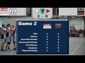 Elite Dodgeball East Series Round 1 - Davis Dodgeball (#2) vs Capital Punishment (#6) - 2014