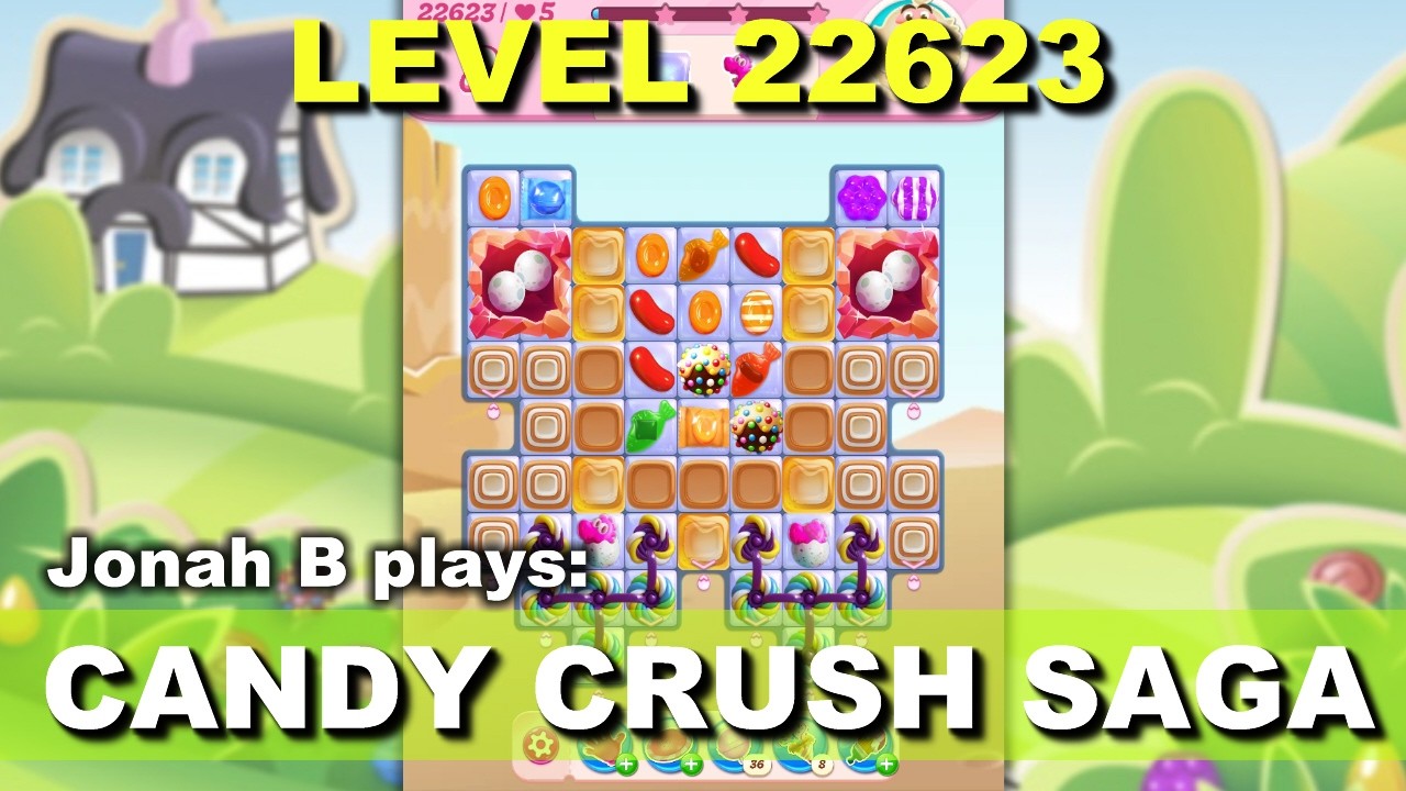 Candy Crush Saga Level 22623 - YouTube