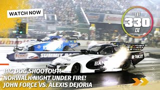 NORWALK NIGHT UNDER FIRE! BIG DOG SHOOTOUT! ALEXIS DEJORIA VS JOHN FORCE! JUSTIN SWANSTROM TESTING!