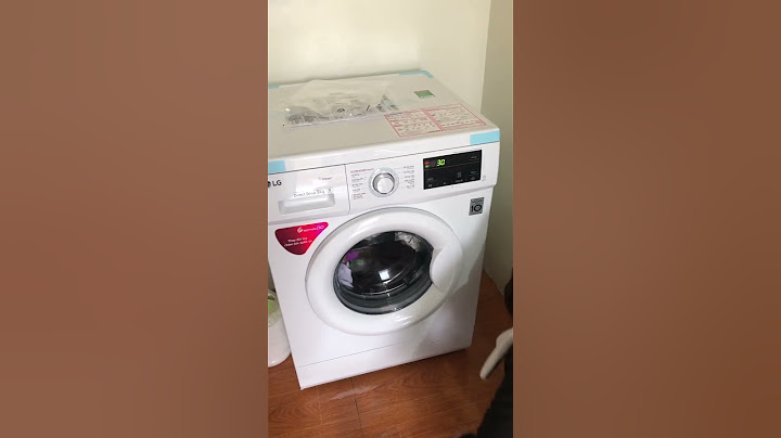 Hướng dẫn sử dụng máy giặt lg f1208nprw