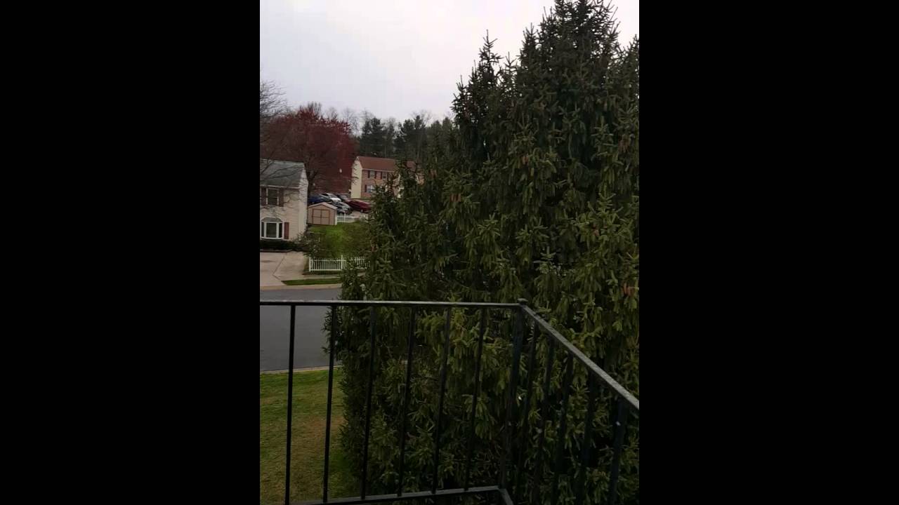 Crystals falling from the sky!