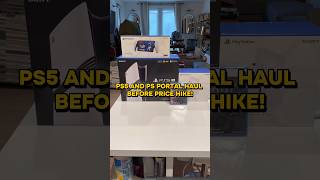 PS5 PLAYSTATION 5 PRO AND PS PORTAL HAUL BEFORE PRICE HIKE!