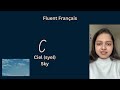 Lecture 1: The French Alphabet