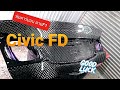 หุ้มคาร์บอนฝาท้ายลายF1 Civic FD  (ตอนที่6)