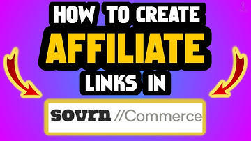 How to create Affiliate link in SOVRN COMMERCE (Create Affiliate Link in sovrn commerce)