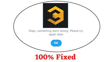 Fix Crypto News Oops Something Went Wrong Error. Please Try Again Later Problem Error Solved