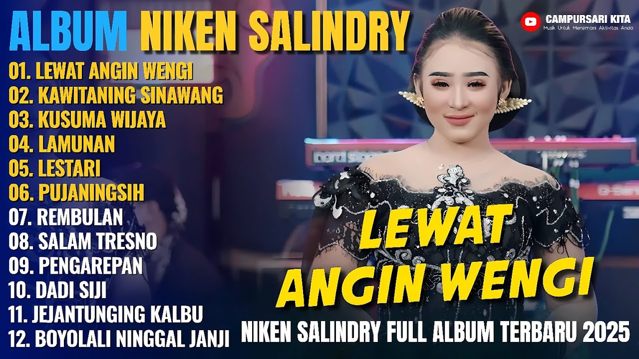 Album Niken Salindry || LEWAT ANGIN WENGI - KAWITANING SINAWANG - Lagu Campursari Full Album Terbaru