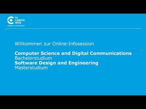 Infosession BSc Computer Science and Digital Communications und MA Software Design and Engineering
