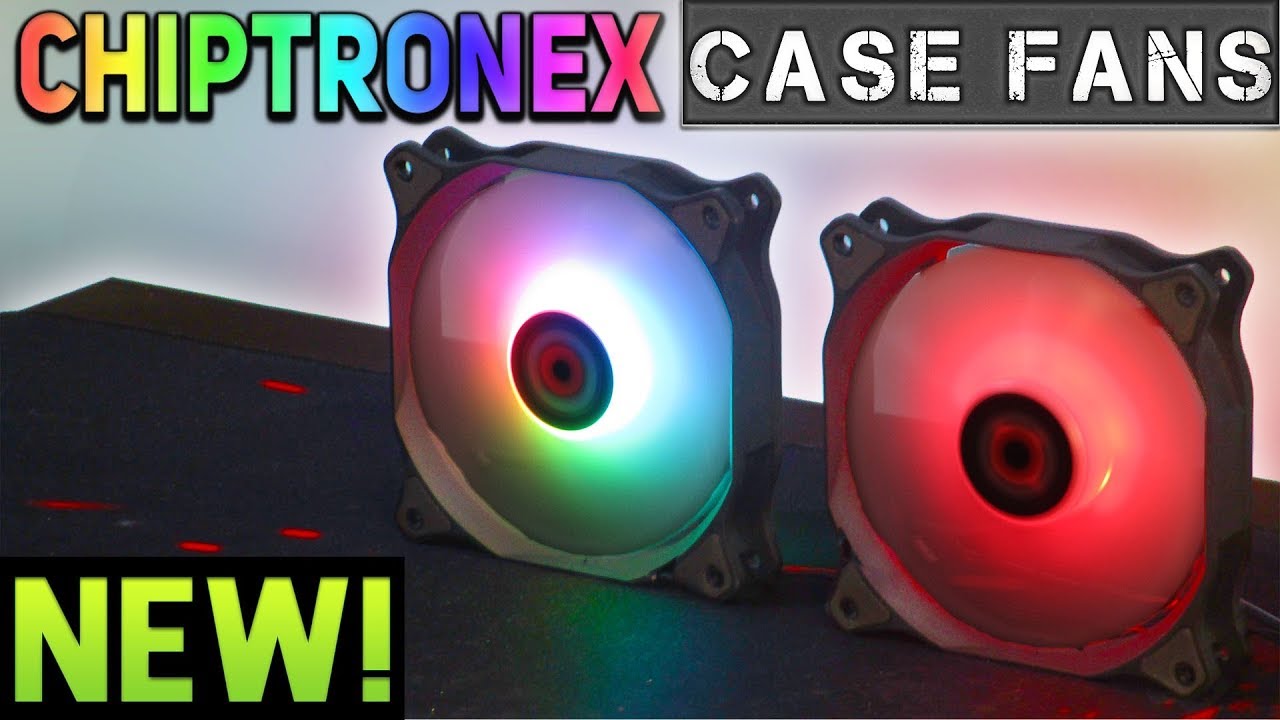 CHIPTRONEX RGB Case Fans | Chiptronex 