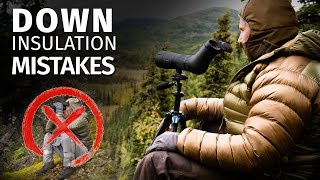 3 Mistakes People Make with their Down Insulation Layers by Gear Fool 3,974 views 6 months ago 3 minutes, 34 seconds