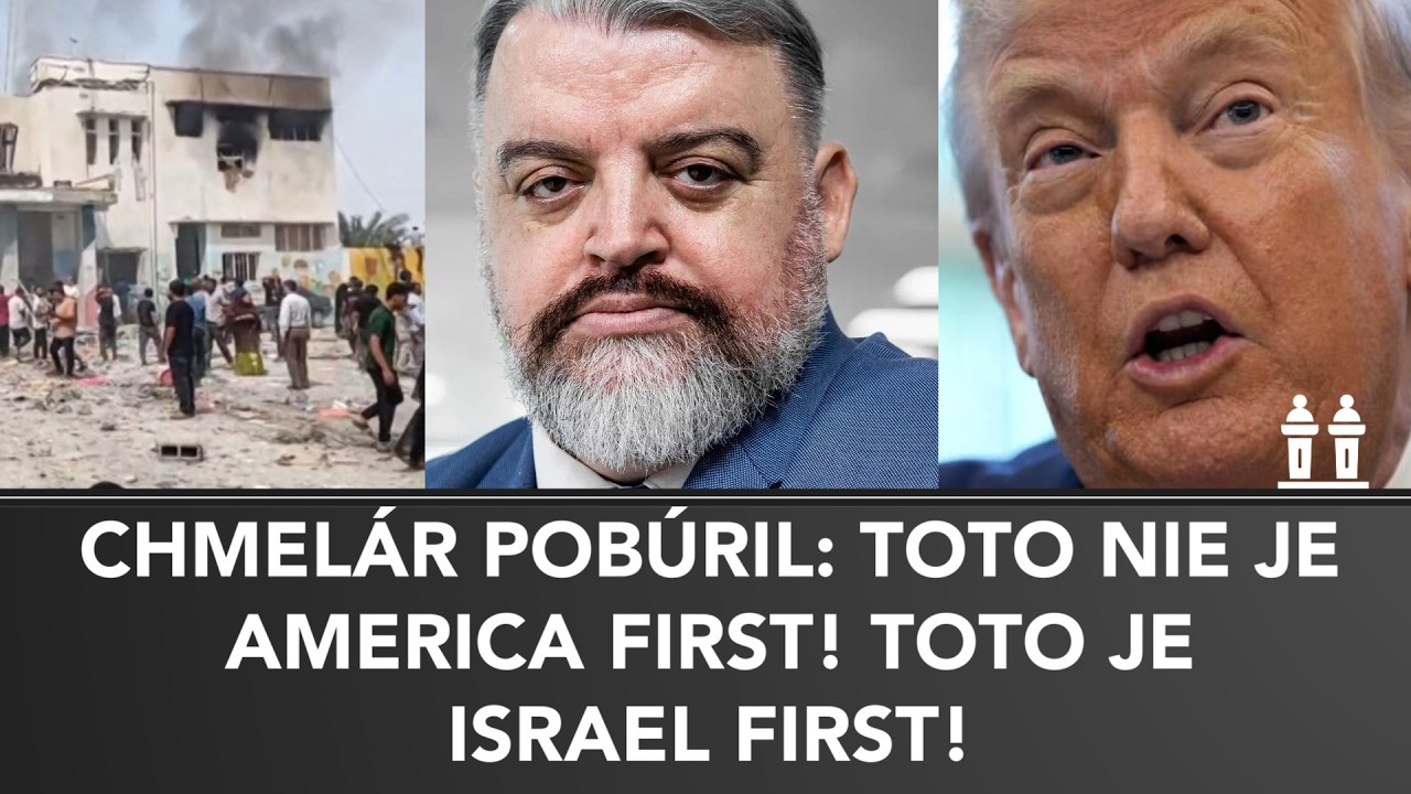PREHNAL TO CHMELÁR? Toto napísal o IZRAELI! PRAVDA, ktorú už musel niekto povedať!