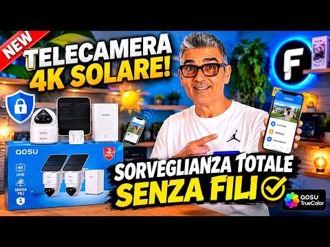AOSU T2 Ultra 4K Solar Camera: Wireless Video Surveillance (Review and Test)