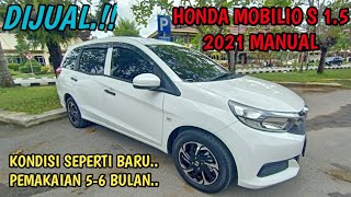 HONDA MOBILIO S 1.5 M/T 2021 ||  KONDISI SEPERTI BARU BUKA BUNGKUS..