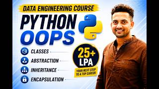 Python OOPS Complete Tutorial | Classes, Objects, Inheritance & Polymorphism| Data Engineering
