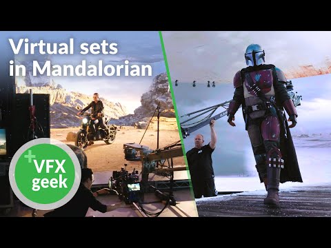 Virtual sets in Mandalorian - VFX & Unreal engine