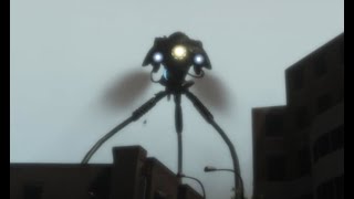 War of the Worlds Game - Dev Day 2 Animated the Tripod