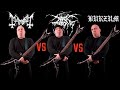 Mayhem VS Darkthrone VS Burzum (Guitar Riffs Battle)