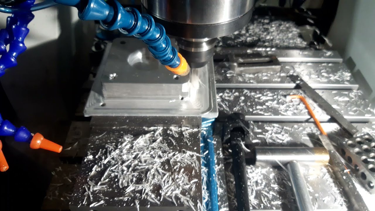 DIY Expoy Granite CNC - First Cuts