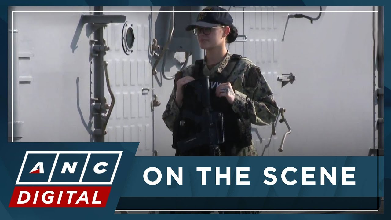 LOOK: USS America amphibious assault ship drops anchor in Port Area, Manila for port visit | ANC