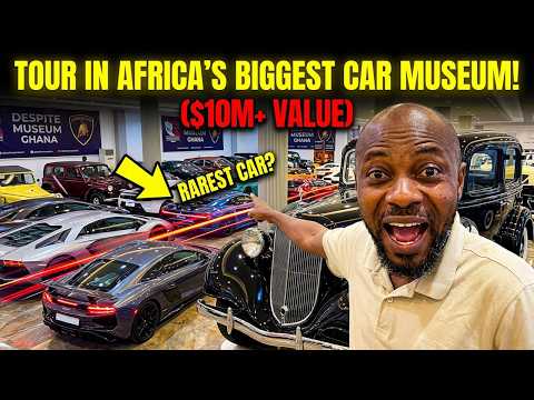 I visited the most insane car museum in west africa
