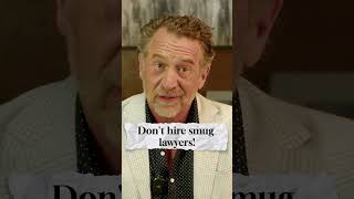 Never hire a smug lawyer #lawyeradvice #shorts