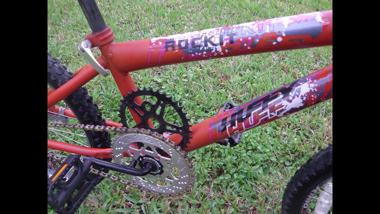 Huffy Rockit BMX Upgrade ( Racing Chainring ) YouTube