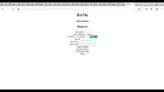 Details Bank project in html News