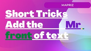How customize the formatting using Ctrl + 1 #excel #tricks custom formatting#shortvideo #mapriz
