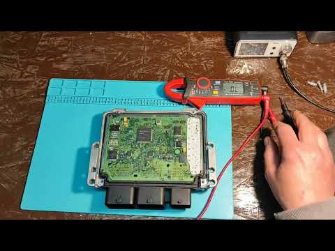 Sterownik silnika MEV17.4 usterka sterowania wtryskiwaczem.