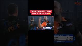 Luckiest Darts Moments Ever 😱🎯 #darts #pdc #lukelittler #viral #dartstraining