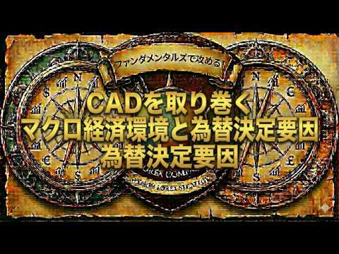 CADを取り巻くマクロ経済環境と為替決定要因
