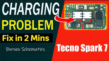 Tecno Spark 7 Charging Problem Jumper Solution