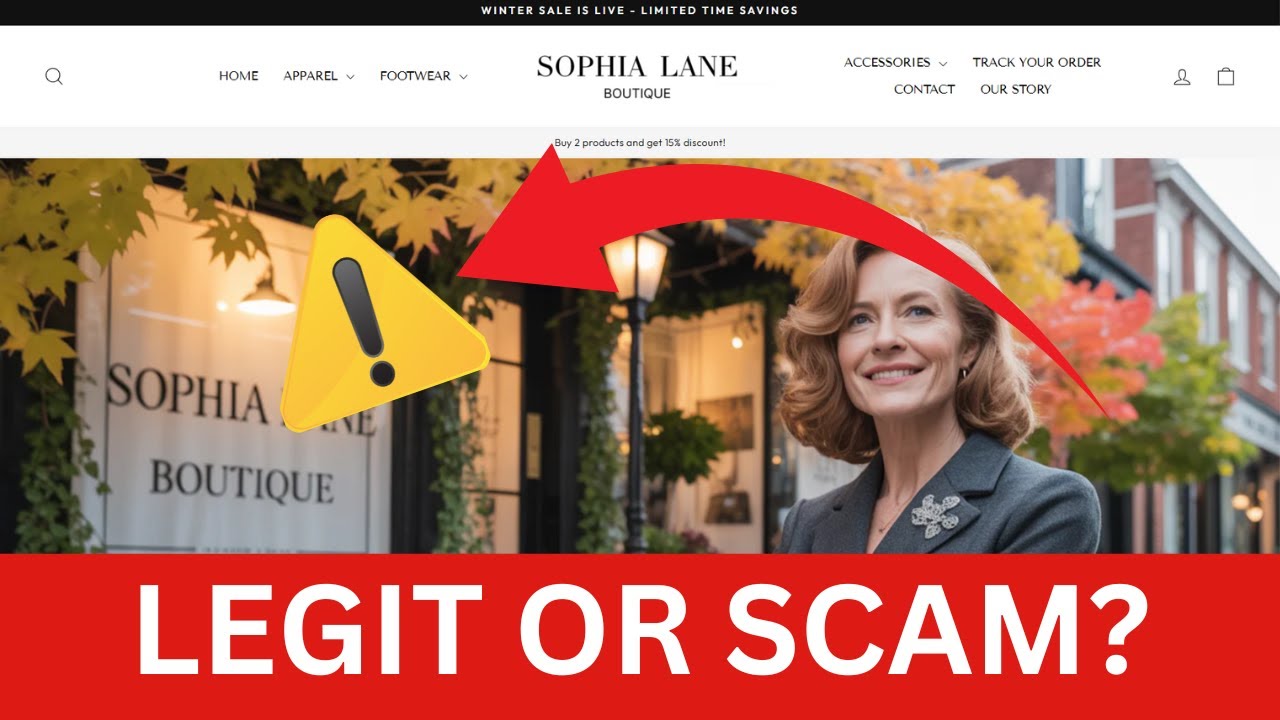 Sophia Lane Boutique Review - Legit or Scam Store?