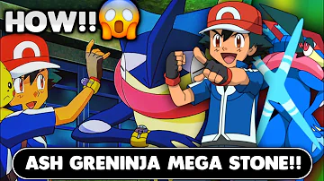 Did Ash get mega stone?