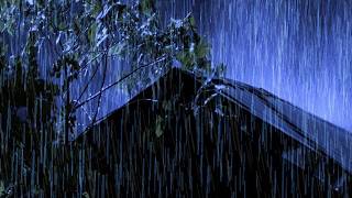 Deep Sleep Rain | Cozy Tropical Storm & Heavy Thunder for Insomnia & Stress Relief ⛈️