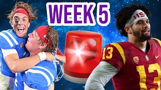 College Football Week 5 *RECAP* & Power Rankings