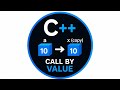 Call by Value in C++ | Learn with Real Swap Example in 10 minutes#CPlusPlus #CPP #CallByValue