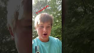 Getting shocked on the trampoline ￼