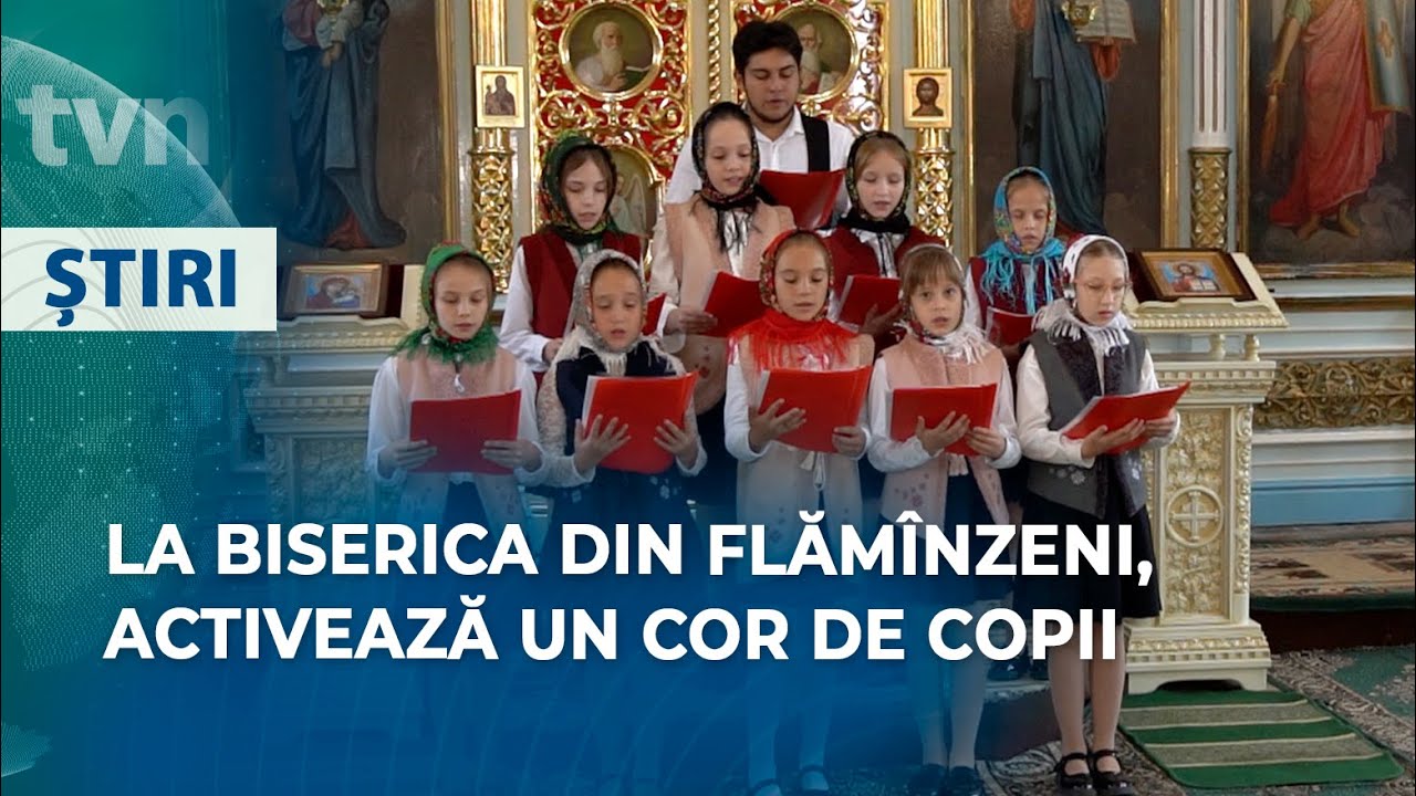 LA BISERICA DIN FLĂMÎNZENI, ACTIVEAZĂ UN COR DE COPII