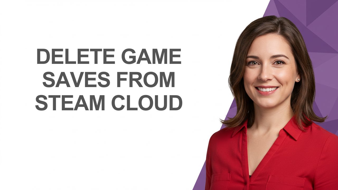 Delete Game Saves From Steam Cloud - AshleyHowTo - YouTube