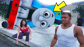 What Happens if Amanda KILLS Thomas The Train in GTA 5